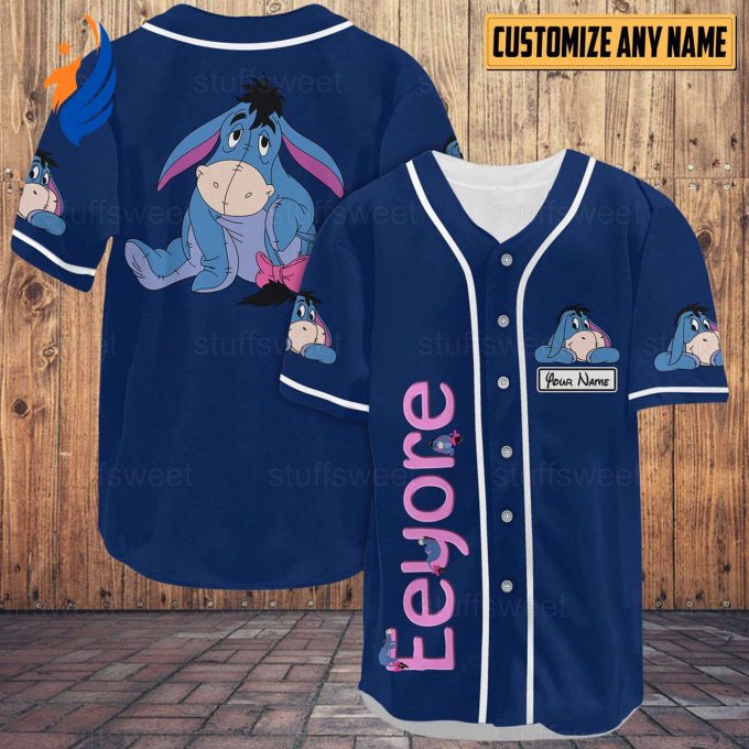 Eeyore Baseball Shirt – Winnie the Pooh Lover s Dream: Trendy Eeyore Shirt & Jersey Eeyore Baseball Shirt – Winnie the Pooh Lover s Dream: Trendy Eeyore Shirt & Jersey