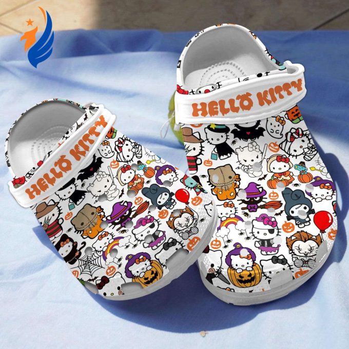 Eye-catching Hello Kitty Halloween Clogs For Kids And Adults Eye-catching Hello Kitty Halloween Clogs For Kids And Adults
