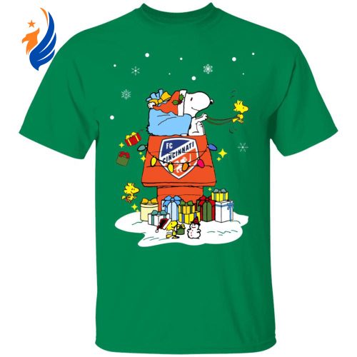 Spread Joy with FC Cincinnati Santa Snoopy Christmas Shirt – Limited Edition Spread Joy with FC Cincinnati Santa Snoopy Christmas Shirt – Limited Edition