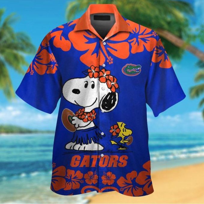 Stylish Florida Gators & Snoopy Hawaiian Shirt #3: Perfect Blend of Team Spirit and Fun!