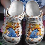 Forever Together Winnie The Pooh White Clogs For Kids And Adults Forever Together Winnie The Pooh White Clogs For Kids And Adults