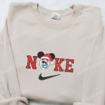 Forky Mickey Disney Christmas x Nike Embroidered Sweatshirt: Cartoon Shirt Perfect Christmas Gift Forky Mickey Disney Christmas x Nike Embroidered Sweatshirt: Cartoon Shirt Perfect Christmas Gift