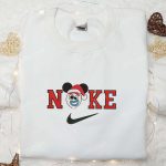 Forky Mickey Disney Christmas x Nike Embroidered Sweatshirt: Cartoon Shirt Perfect Christmas Gift Forky Mickey Disney Christmas x Nike Embroidered Sweatshirt: Cartoon Shirt Perfect Christmas Gift
