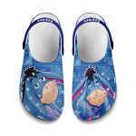 Funny Eeyore Winnie The Pooh Blue Clogs For Kids And Adutls Funny Eeyore Winnie The Pooh Blue Clogs For Kids And Adutls