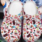 Funny Hello Kitty And Cute Friends Pattern Clogs, Clogs For Kids And Adults Funny Hello Kitty And Cute Friends Pattern Clogs, Clogs For Kids And Adults