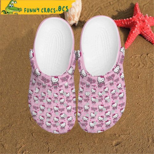 Funny Hello Kitty CartoonClogs-Shoes