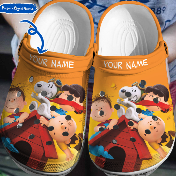 Funny Snoopy Clogs Shoes