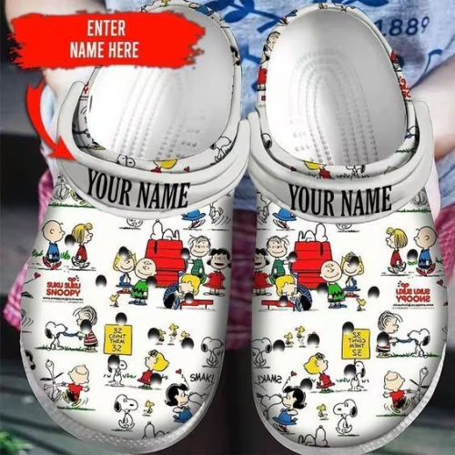 Funny Suku Snoopy Clogs Shoes Funny Suku Snoopy Clogs Shoes