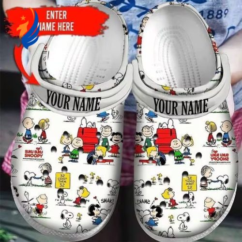Funny Suku Snoopy Clogs Shoes Funny Suku Snoopy Clogs Shoes