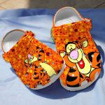 Funny Winnie The Pooh Tigger Orange Clogs For Kids And Adults Funny Winnie The Pooh Tigger Orange Clogs For Kids And Adults