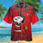 Georgia Bulldogs & Snoopy Hawaiian Shirt: Perfect Blend of Team Spirit and Fun in Stylish Apparel Georgia Bulldogs & Snoopy Hawaiian Shirt: Perfect Blend of Team Spirit and Fun in Stylish Apparel