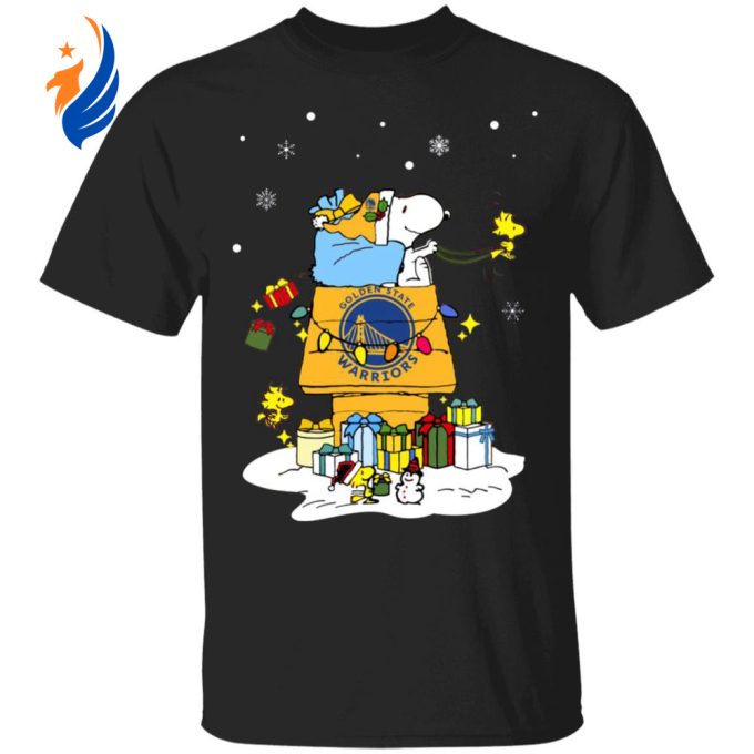 Golden State Warriors Santa Snoopy Christmas Shirt – Spread Holiday Cheer with Festive NBA Apparel Golden State Warriors Santa Snoopy Christmas Shirt – Spread Holiday Cheer with Festive NBA Apparel