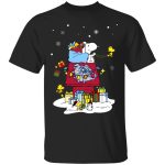 Gonzaga Bulldogs Santa Snoopy Merry Christmas Shirt: Spread Holiday Cheer with this Festive Apparel!