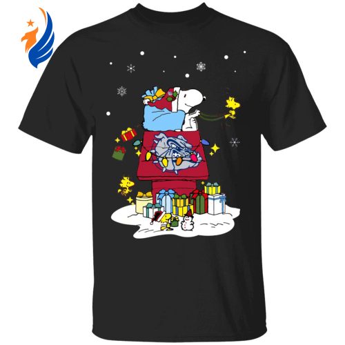 Gonzaga Bulldogs Santa Snoopy Merry Christmas Shirt: Spread Holiday Cheer with this Festive Apparel! Gonzaga Bulldogs Santa Snoopy Merry Christmas Shirt: Spread Holiday Cheer with this Festive Apparel!