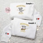 Spooktacular Goofy and Pluto Mickeyboo Ghost Halloween Embroidered Couples Shirts Spooktacular Goofy and Pluto Mickeyboo Ghost Halloween Embroidered Couples Shirts