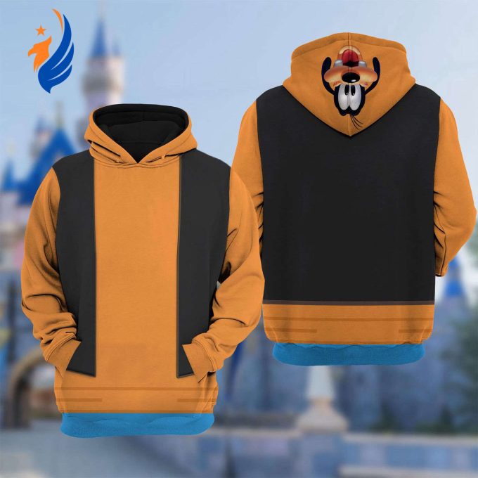 Goofy Dog Costume T-shirt Hoodie & Sweatshirt: Mickey & Friends Cosplay Apparel Goofy Dog Costume T-shirt Hoodie & Sweatshirt: Mickey & Friends Cosplay Apparel