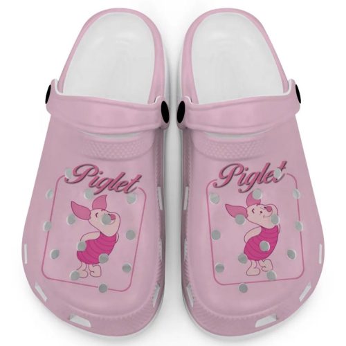Graceful Piglet Winnie The Pooh Blossom Clogs For Kids And Adults