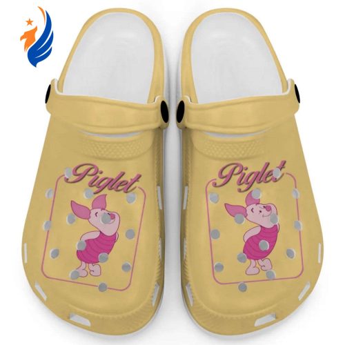 Graceful Piglet Winnie The Pooh Butter Clogs For Kids And Adults Fast Shipping