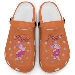 Graceful Piglet Winnie The Pooh Orange Clogs For Kids And Adults Fast Shipping Graceful Piglet Winnie The Pooh Orange Clogs For Kids And Adults Fast Shipping
