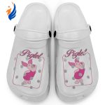 Graceful Piglet Winnie The Pooh White Clogs For Kids And Adults Fast Shipping Graceful Piglet Winnie The Pooh White Clogs For Kids And Adults Fast Shipping