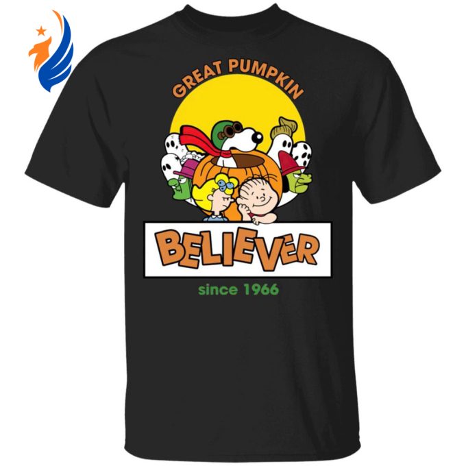 Happy Halloween Snoopy T-Shirt: Great Pumpkin Believer Tee for Festive Fun Happy Halloween Snoopy T-Shirt: Great Pumpkin Believer Tee for Festive Fun