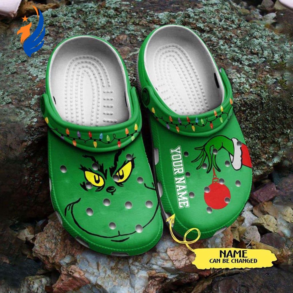Grinch Clogs For Christmas Grinch Clogs For Christmas