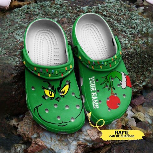 Grinches Clogs For Christmas