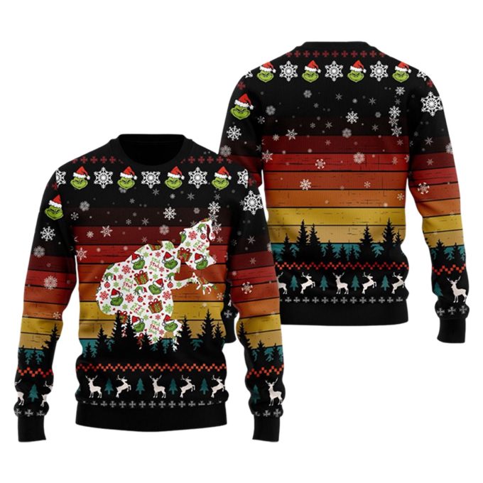 Get into the Holiday Spirit with the Grinches Stink Stank Stunk Ugly Sweater – Perfect for Christmas Parties! – Gift for Men Women
