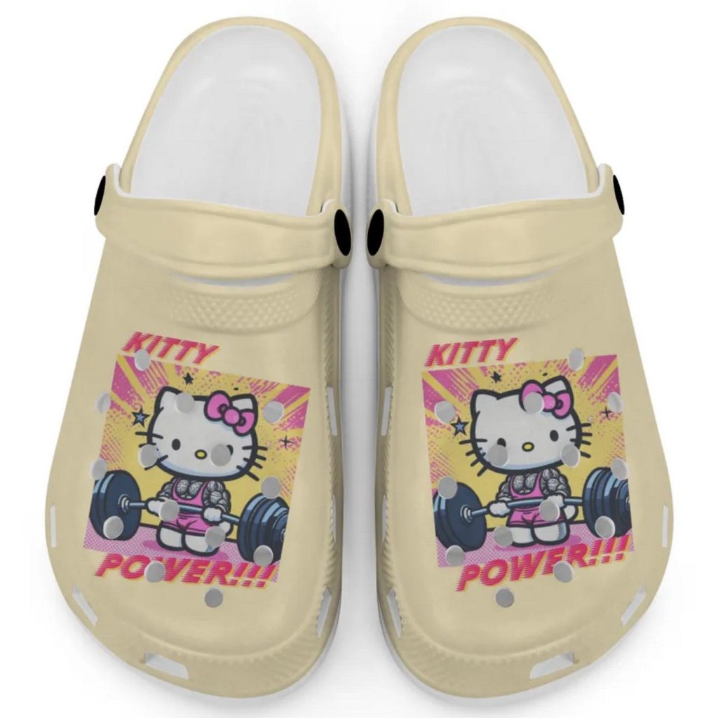 Gymer Hello Kitty Power Banana Clogs For Kids And Adults Gymer Hello Kitty Power Banana Clogs For Kids And Adults