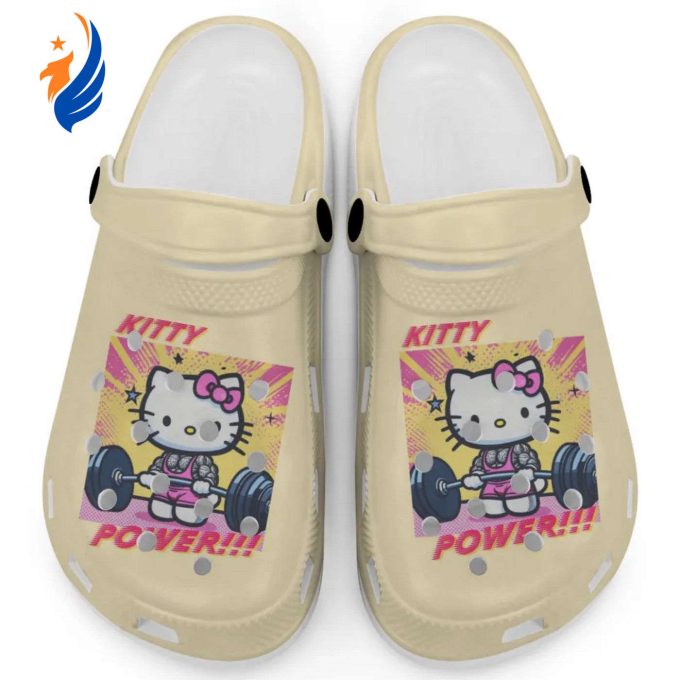 Gymer Hello Kitty Power Banana Clogs For Kids And Adults