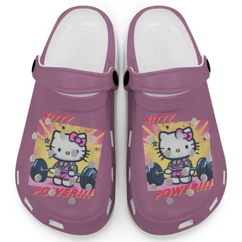 Gymer Hello Kitty Power Berry Clogs For Kids And Adults