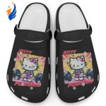 Gymer Hello Kitty Power Black Clogs For Kids And Adults Gymer Hello Kitty Power Black Clogs For Kids And Adults