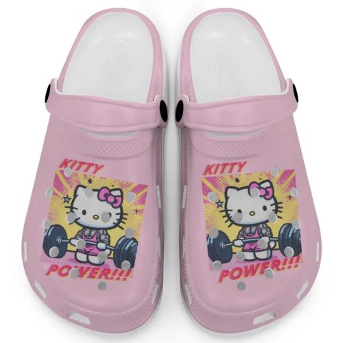 Gymer Hello Kitty Power Blossom Clogs For Kids And Adults