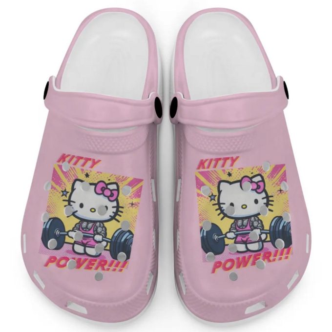 Gymer Hello Kitty Power Blossom Clogs For Kids And Adults