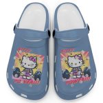 Gymer Hello Kitty Power Blue Jean Clogs For Kids And Adults Gymer Hello Kitty Power Blue Jean Clogs For Kids And Adults