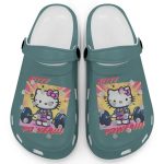 Gymer Hello Kitty Power Blue Spuce Clogs For Kids And Adults Gymer Hello Kitty Power Blue Spuce Clogs For Kids And Adults