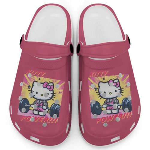 Gymer Hello Kitty Power Brick Clogs For Kids And Adults