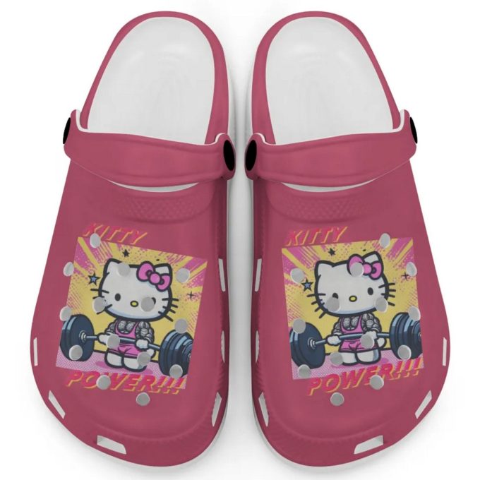 Gymer Hello Kitty Power Brick Clogs For Kids And Adults