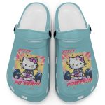 Gymer Hello Kitty Power Chalky Mint Clogs For Kids And Adults Gymer Hello Kitty Power Chalky Mint Clogs For Kids And Adults