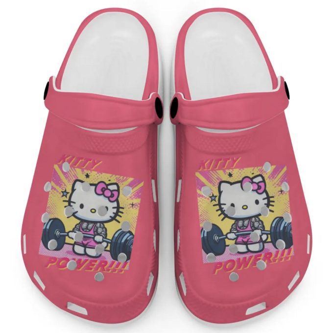 Gymer Hello Kitty Power Chili Clogs For Kids And Adults