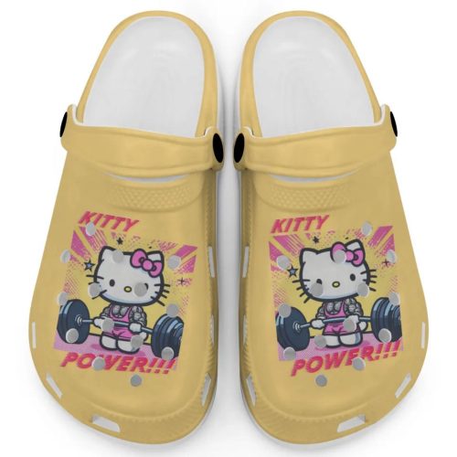 Gymer Hello Kitty Power Citrus Clogs For Kids And Adults