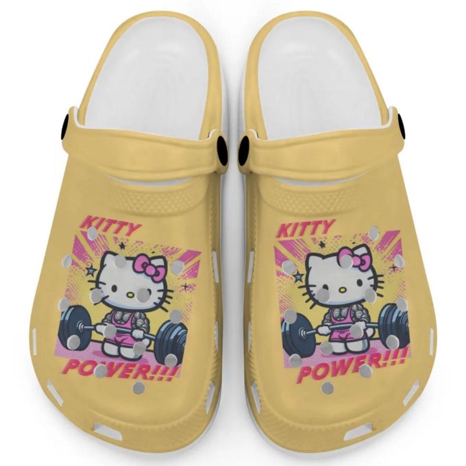 Gymer Hello Kitty Power Citrus Clogs For Kids And Adults