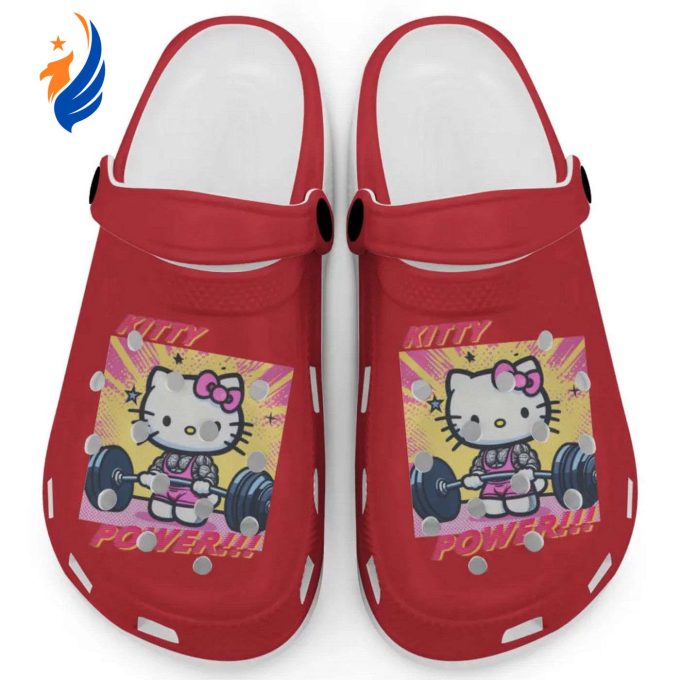 Gymer Hello Kitty Power Cranberry Clogs For Kids And Adults Gymer Hello Kitty Power Cranberry Clogs For Kids And Adults