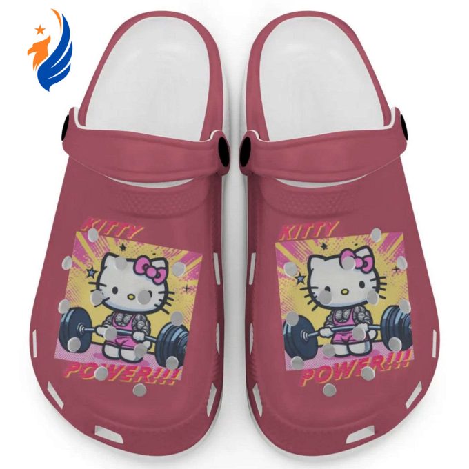 Gymer Hello Kitty Power Crimson Clogs For Kids And Adults Gymer Hello Kitty Power Crimson Clogs For Kids And Adults