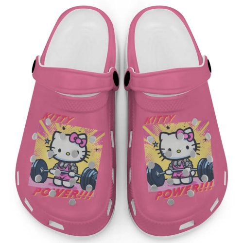 Gymer Hello Kitty Power Crunchberry Clogs For Kids And Adults