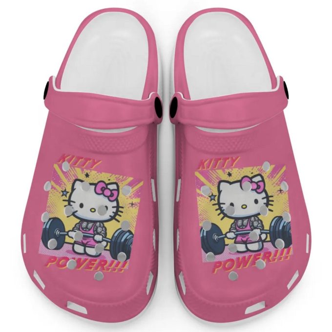 Gymer Hello Kitty Power Crunchberry Clogs For Kids And Adults