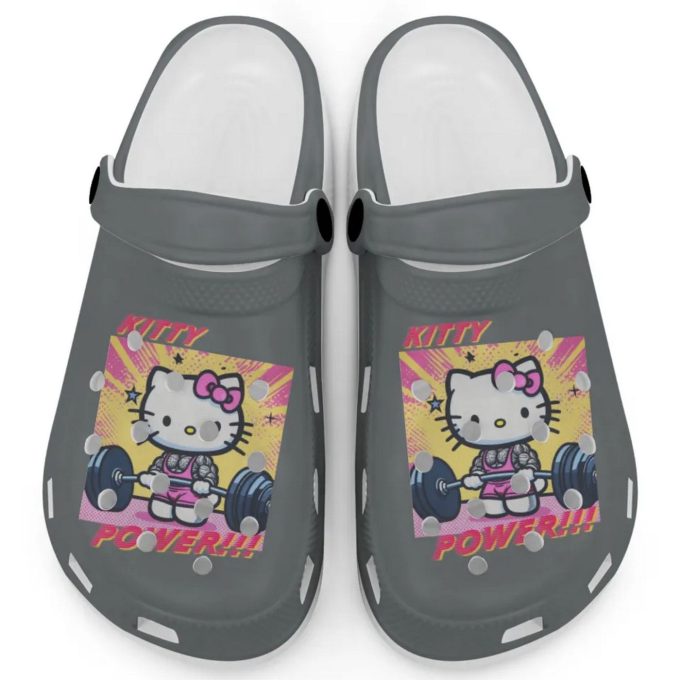 Gymer Hello Kitty Power Granite Clogs For Kids And Adults