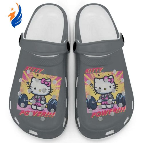 Gymer Hello Kitty Power Granite Clogs For Kids And Adults