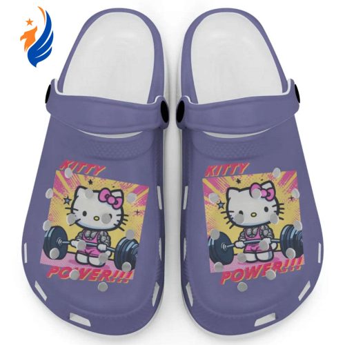Gymer Hello Kitty Power Grape Clogs For Kids And Adults