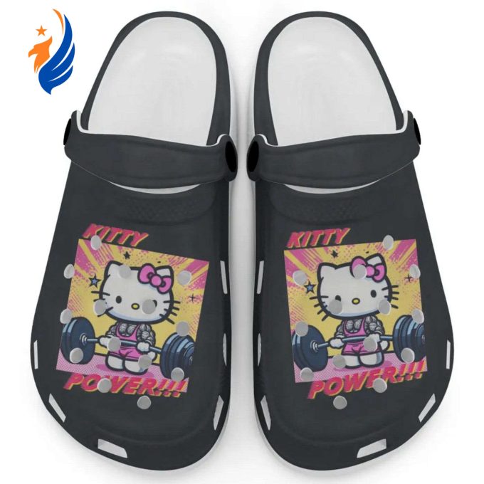 Gymer Hello Kitty Power Graphite Clogs For Kids And Adults Gymer Hello Kitty Power Graphite Clogs For Kids And Adults